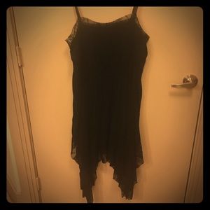Black free people slip dress